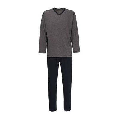 Ceceba pyjama met strepen donkergrijs