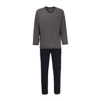 Ceceba pyjama met strepen donkergrijs - thumbnail
