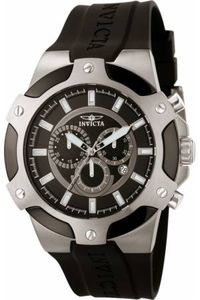 Horlogeband Invicta 7342-SIGNATURE-II Rubber Zwart 21mm