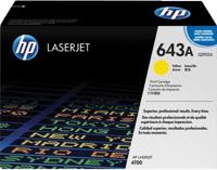 HP 643A originele gele LaserJet tonercartridge