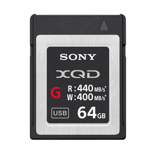 Sony Sony 64GB XQD G-series geheugenkaart 440MB/s