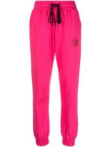 PINKO pantalon de jogging Carico en coton - Rose