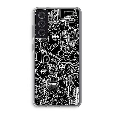 Vexx Black City : Samsung Galaxy S21 FE Transparant Hoesje