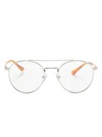 Persol lunettes de soleil PO1009S à monture ronde - Argent