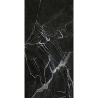 Wandpaneel Isodeco Black Streak 120x260 cm SPC Mat Zwart/Wit Isodeco