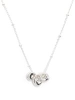 DOWER AND HALL collier à pendentif Nugget Trio - Argent