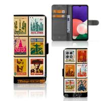 Samsung Galaxy A22 5G | Flip Cover | Postzegels