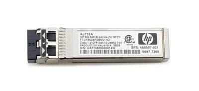HP 8Gb kortegolf Fibre B-serie transceiver