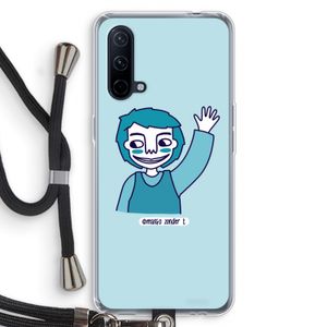 Zwaai: OnePlus Nord CE 5G Transparant Hoesje met koord
