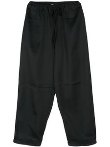 By Malene Birger pantalon droit Joanni à taille haute - Noir