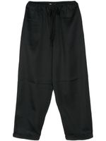 By Malene Birger pantalon droit Joanni à taille haute - Noir