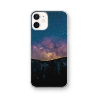 Travel to space: iPhone 12 Transparant Hoesje