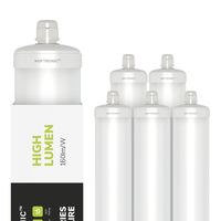 HOFTRONIC™ Set van 6 LED TL armaturen 150cm - IP65 Waterdicht - 32 Watt 5120 Lumen (160lm/W) - 6500K Daglicht wit - Koppelbaar - IK07 - S-Series Tri-Proof plafondverlichting