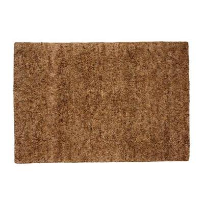 Vloerkleed Shaggy Deluxe - Bruin - Wol