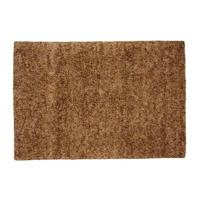 Vloerkleed Shaggy Deluxe - Bruin - Wol