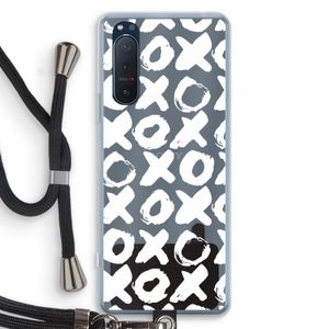 XOXO: Sony Xperia 5 II Transparant Hoesje met koord