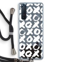 XOXO: Sony Xperia 5 II Transparant Hoesje met koord