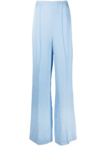 Róhe pantalon ample à plis marqués - Bleu