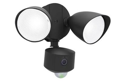 Lutec WandlampDraco zwart met camera - 7622220012