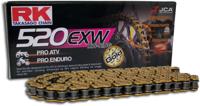 RK Chains 520 exw 112 c gold/gold open