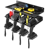 Opbergstandaard voor Boormachine Muurboorstandaard en Ophangplank Organizer voor Elektrisch Gereedschap