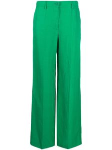 P.A.R.O.S.H. pantalon ample à taille haute - Vert