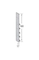Stootvoegverbinding 180 mm (voor potdeksel) - WoodDesign - goud eiken