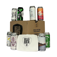 Hellobier Bierpakket IPA Internationaal 8 of 12 bieren + Koeltas Hellobier Bierpakket IPA Internationaal 8 of 12 bieren + Koeltas