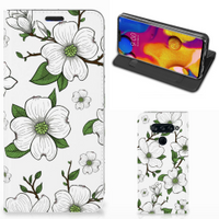 LG V40 Thinq Smart Cover Dogwood Flowers - thumbnail