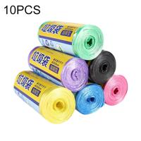 10 rollen huishoudelijke kleur verdikking grote afval zakken (30 stuks Per rol) willekeurige kleur levering grootte: 45 * 50cm