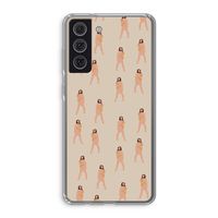 You're so golden: Samsung Galaxy S21 FE Transparant Hoesje