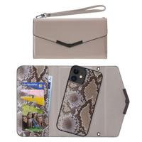 Mobilize 2in1 Elegant Magnet Clutch Apple iPhone XR/11 Beige Snake