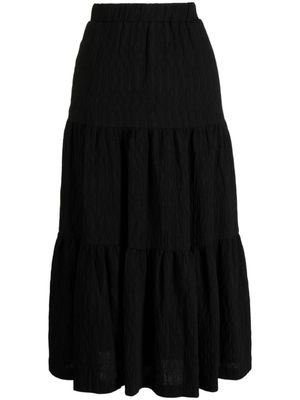tout a coup jupe à coupe évasée - Noir