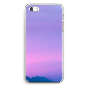 Sunset pastel: iPhone 5 / 5S / SE Transparant Hoesje