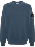 Stone Island sweat en coton à patch Compass - Bleu - thumbnail