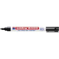 Edding 8400 4-8400001 CD/DVD marker Zwart 0.5 mm, 1 mm N/A