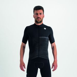 Sportful Giara fietsshirt korte mouw zwart heren L