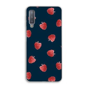 Framboosjes: Samsung Galaxy A7 (2018) Transparant Hoesje