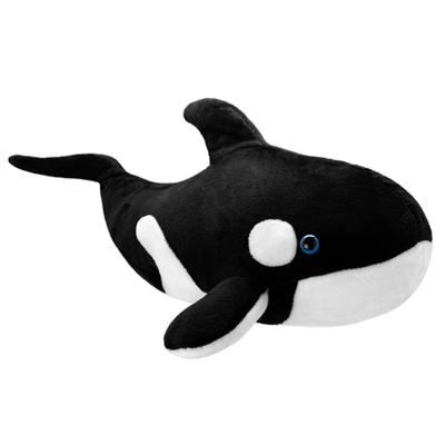 Wild Planet Pluche orka - knuffelvis - 38 cm - onderwater knuffel