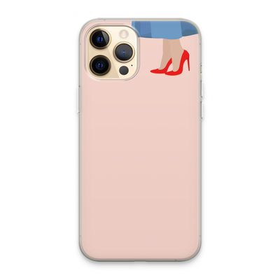 High heels: iPhone 13 Pro Max Transparant Hoesje