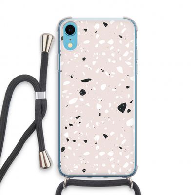 Terrazzo N°20: iPhone XR Transparant Hoesje met koord