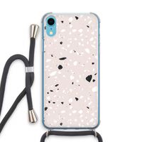 Terrazzo N°20: iPhone XR Transparant Hoesje met koord