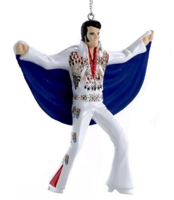 Ornament plastic elvis presley l10cm - Kurt s adler