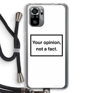 Your opinion: Xiaomi Redmi Note 10S Transparant Hoesje met koord