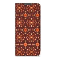 OPPO Find X5 Lite | Reno7 5G | Hoesje met Magneet | Batik Brown