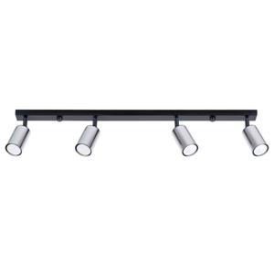 Plafondlamp WINX 4L zwart/chroom