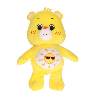 Pluche Troetelbeertje knuffel geel 21 cm