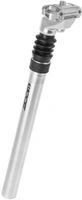 Zoom zadelpen geveerd 27.2 x 350 mm aluminium zilver/zwart