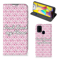 Samsung Galaxy M31 Design Case Flowers Pink DTMP