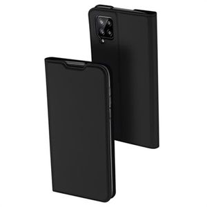 Dux Ducis Skin Pro Samsung Galaxy A12 Flip Case - Zwart